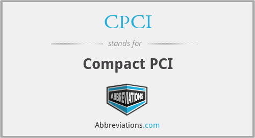 CPCI - Compact PCI
