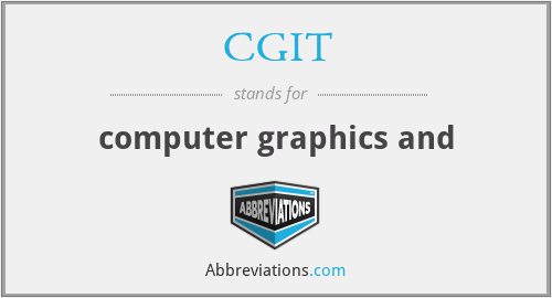 CGIT - computer graphics and