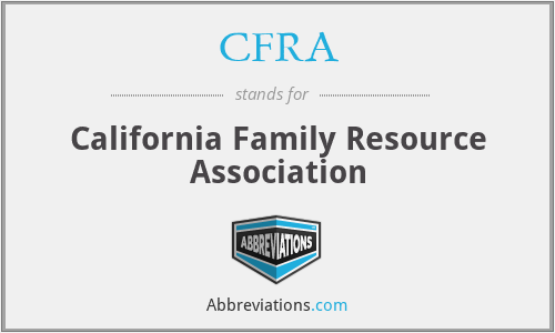CFRA - California Family Resource Association