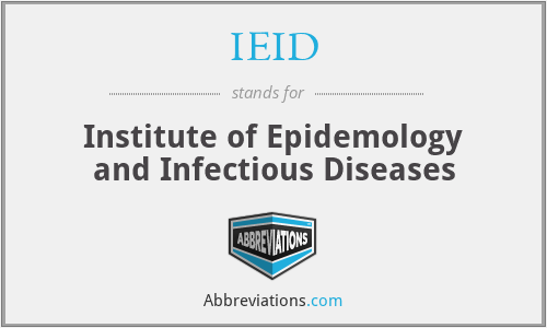 IEID - Institute of Epidemology and Infectious Diseases
