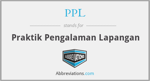 PPL - Praktik Pengalaman Lapangan