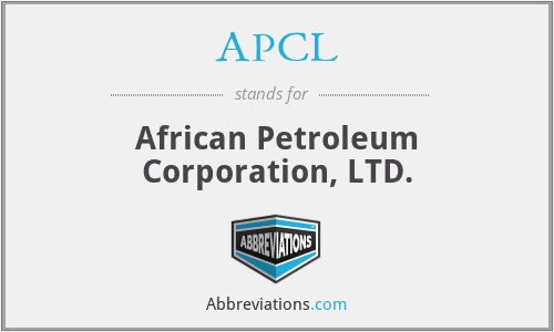 APCL - African Petroleum Corporation, LTD.