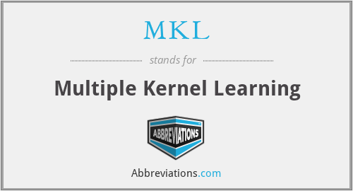 MKL - Multiple Kernel Learning