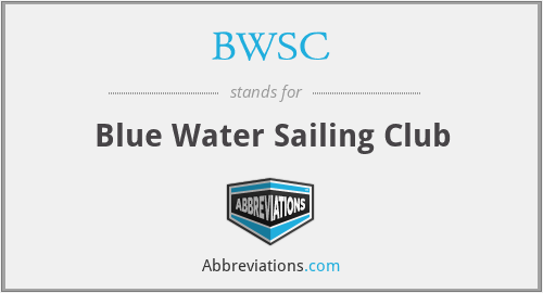 BWSC - Blue Water Sailing Club
