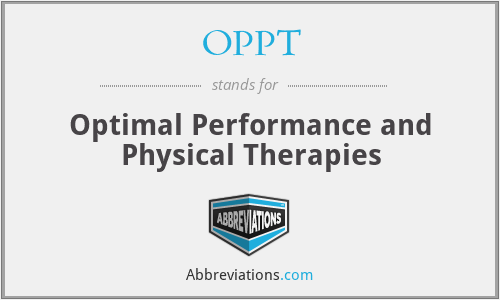 OPPT - Optimal Performance and Physical Therapies