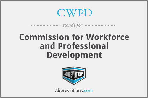 CWPD - Commission for Workforce and Professional Development