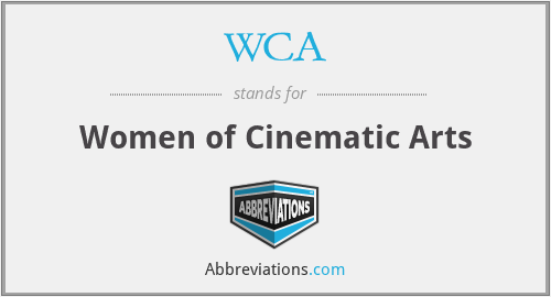 WCA - Women of Cinematic Arts