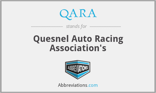 QARA - Quesnel Auto Racing Association's