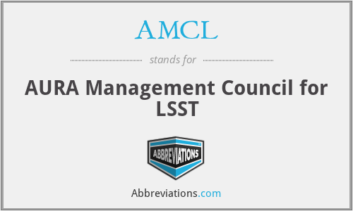 AMCL - AURA Management Council for LSST