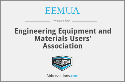 EEMUA - Engineering Equipment and Materials Users' Association