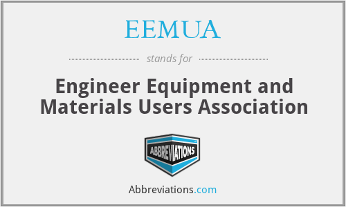 EEMUA - Engineer Equipment and Materials Users Association
