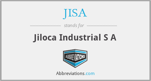 JISA - Jiloca Industrial S A