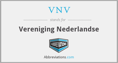 VNV - Vereniging Nederlandse