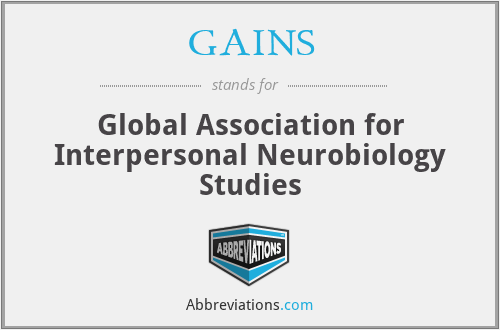 GAINS - Global Association for Interpersonal Neurobiology Studies