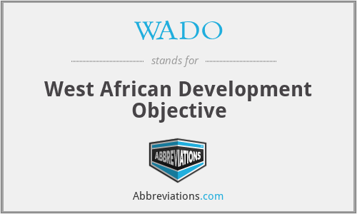 WADO - West African Development Objective