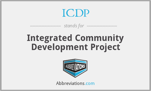 ICDP - Integrated Community Development Project