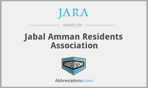 JARA - Jabal Amman Residents Association