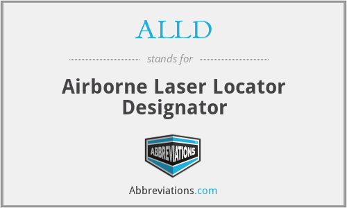 ALLD - Airborne Laser Locator Designator