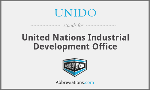 UNIDO - United Nations Industrial Development Office