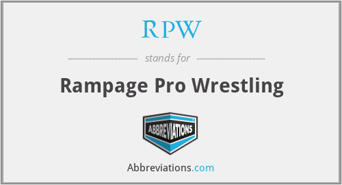 RPW - Rampage Pro Wrestling