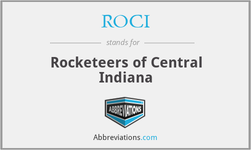 ROCI - Rocketeers of Central Indiana