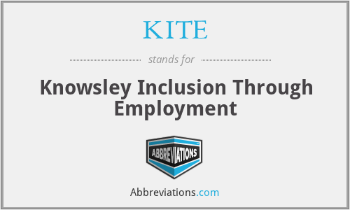 KITE - Knowsley Inclusion Through Employment