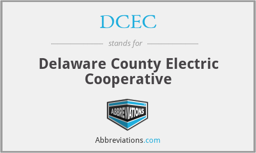 DCEC - Delaware County Electric Cooperative