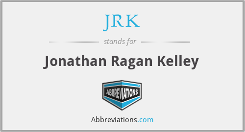 JRK - Jonathan Ragan Kelley