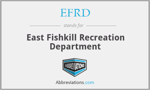 EFRD - East Fishkill Recreation Department