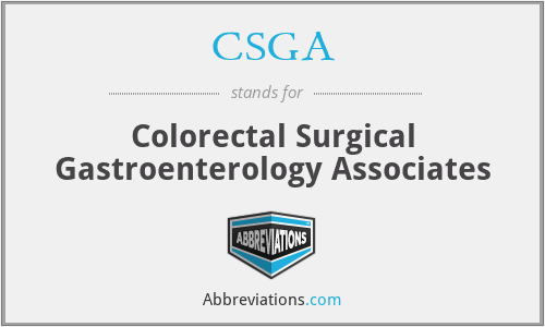 CSGA - Colorectal Surgical Gastroenterology Associates