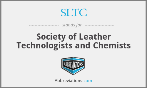 SLTC - Society of Leather Technologists and Chemists