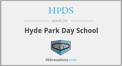 HPDS - Hyde Park Day School