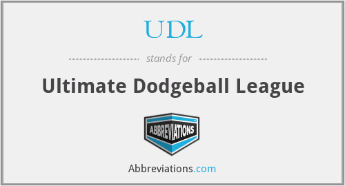 UDL - Ultimate Dodgeball League
