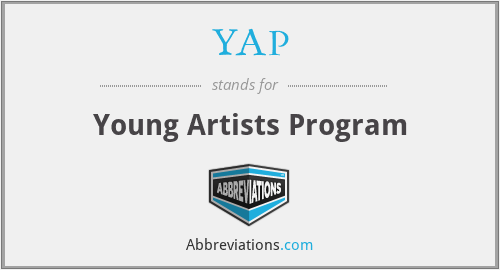 YAP - Young Artists Program