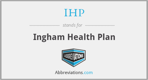 IHP - Ingham Health Plan