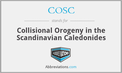 COSC - Collisional Orogeny in the Scandinavian Caledonides