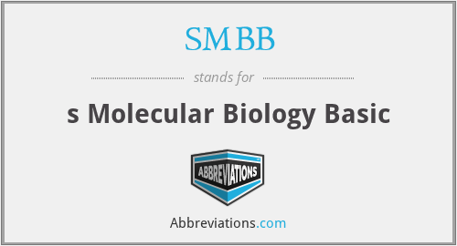 SMBB - s Molecular Biology Basic