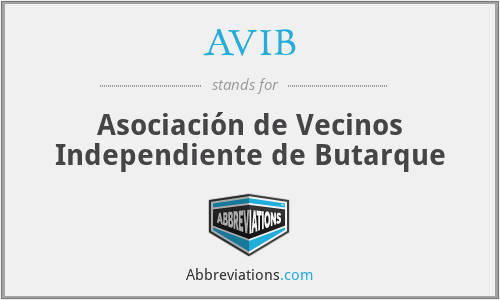 AVIB - Asociación de Vecinos Independiente de Butarque