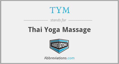 TYM - Thai Yoga Massage