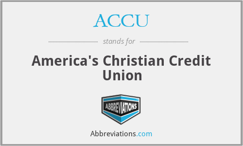 ACCU - America's Christian Credit Union