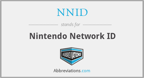 NNID - Nintendo Network ID