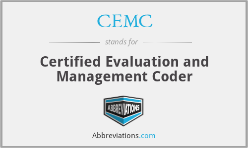 CEMC - Certified Evaluation and Management Coder