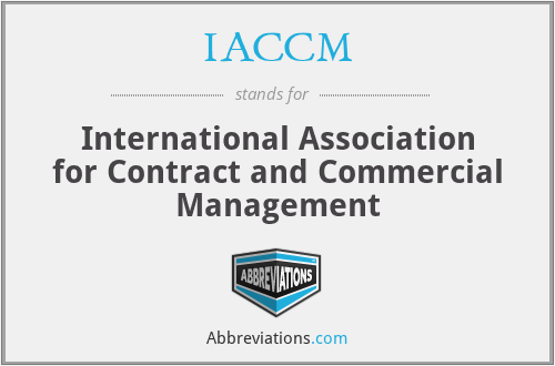 IACCM - International Association for Contract and Commercial Management