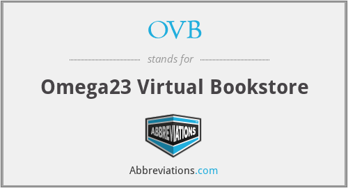 OVB - Omega23 Virtual Bookstore