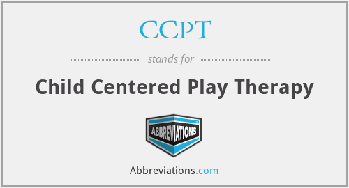 CCPT - Child Centered Play Therapy