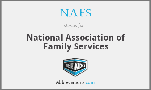 NAFS - National Association of Family Services
