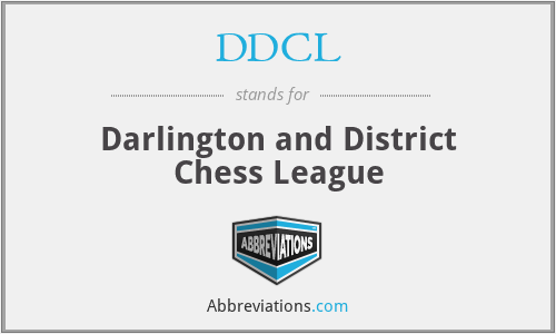DDCL - Darlington and District Chess League