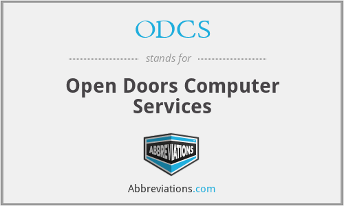 ODCS - Open Doors Computer Services
