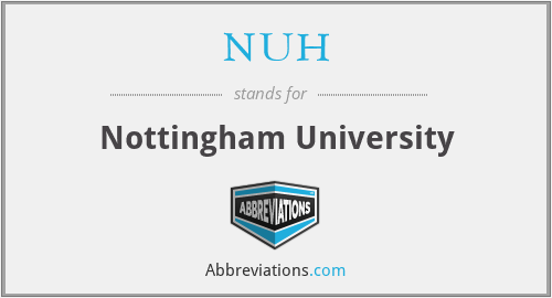 NUH - Nottingham University