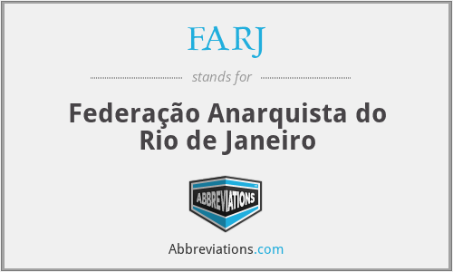 FARJ - Federação Anarquista do Rio de Janeiro